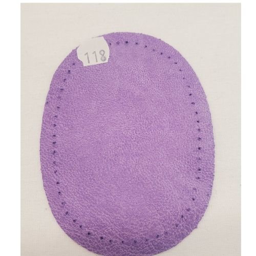 Coudières polyester/enduit petit modèle violet hauteur 10,5 cm / largeur 7,5 cm