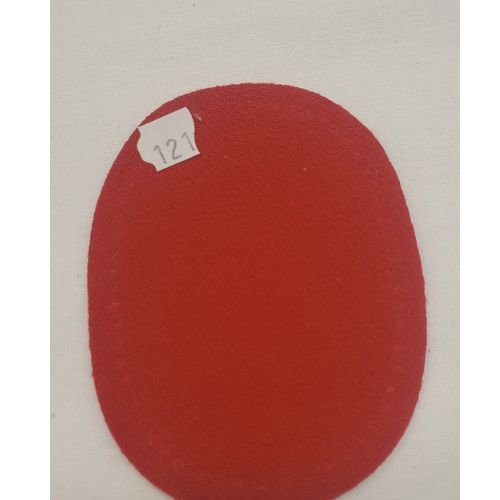 Coudière rouge vif en polyuréthane hauteur 10,5 cm /largeur 7,5 cm