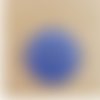 Bouton à coudre incrusté de petits strass bleu – 23 mm