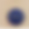 Bouton à coudre incrusté de petits strass bleu nuit – 23 mm