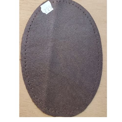 Coudière polyester enduit marron marbré – 13,5 x 9,5 cm – vendue par paire