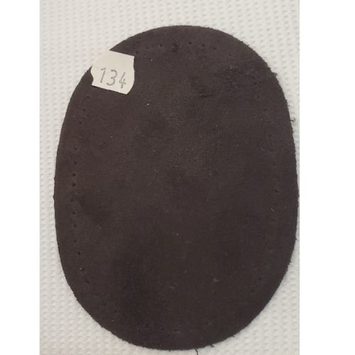 Coudière marron foncé simili daim – petit modèle (10,5 x 7,5 cm)