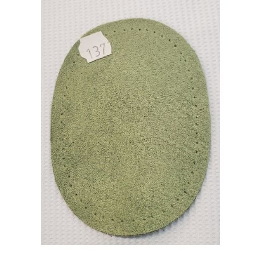 Coudière vert menthe simili daim – petit modèle (10,5 x 7,5 cm)