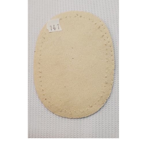 Coudières simili daim beige clair – petit modèle (10,5 x 7,5 cm)