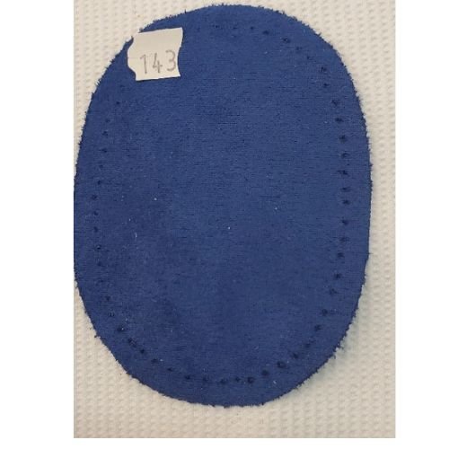 Coudières simili daim bleu roi – petit modèle (10,5 x 7,5 cm)