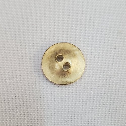 Bouton acrylique or mat moderne – 15, 23 ou 28 mm