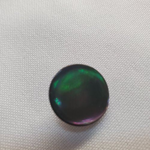 Bouton à queue nacre – 18 mm – multicolore borealis