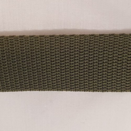 Sangle robuste – vert kaki – largeur 30 mm