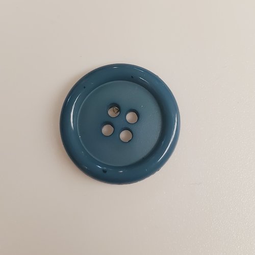 Bouton en acrylique vert – 25 mm – 4 trous