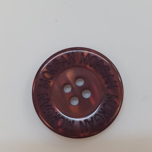 Bouton acrylique miel – 23 mm