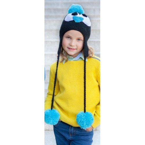 Kit bonnet penguin couleur 100 de katia