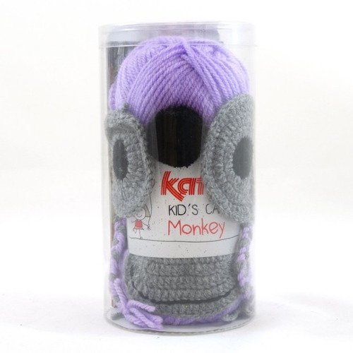 Kit bonnet monkey couleur 81 de katia