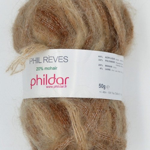 Phil rêves poivre laine phildar