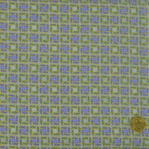 Coupon tissu patchwork 45cm x 55cm série day lili ref 112-2560