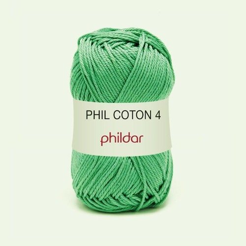 Phil coton 4 menthe de phildar