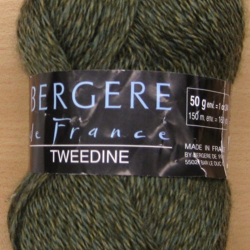 Tweedine coul ambre laine bergère de france