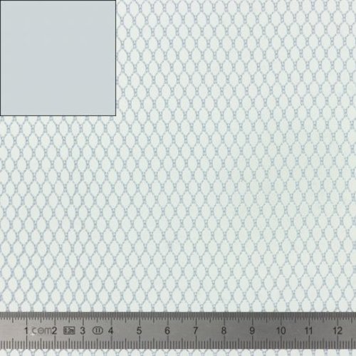 Tissu filet -  mesh fabric gris