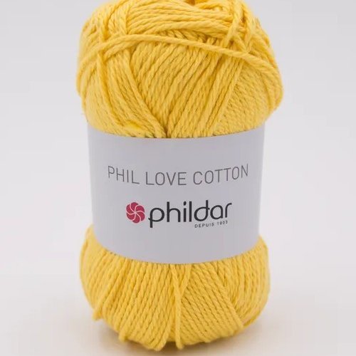 Phil love cotton coul soleil phildar