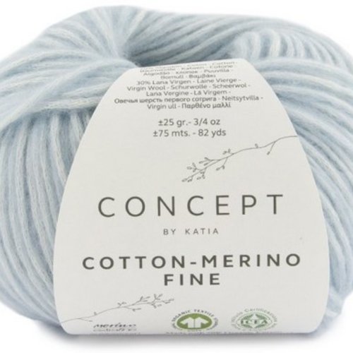 Cotton mérino fine coul 85 concept by katia