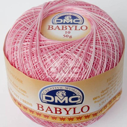  babilo n°10 couleur 62 dmc coton dentelle