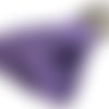 Fil à broder effet lumière métallique dmc n° e3837 violet