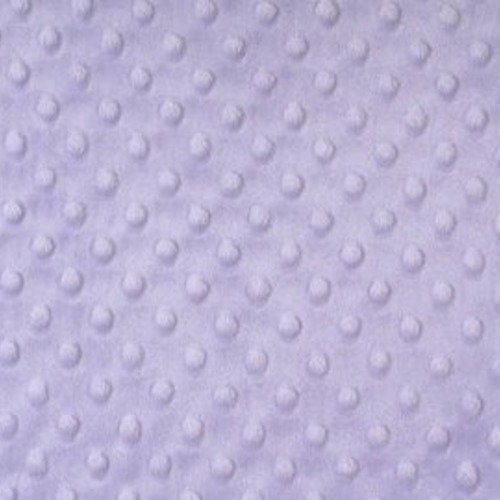 Tissu minky lilas/mauve 150 x 12 cm