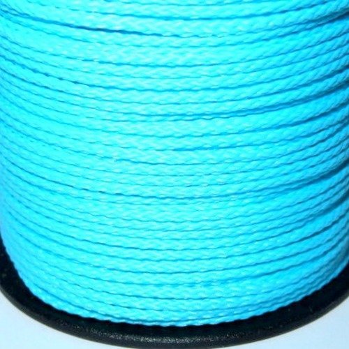 5 m cordon en polyester résistant pour attache tétine bleu norme ce 1.5 mm