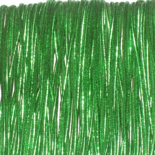 3 m fil élastique vert 1 mm 