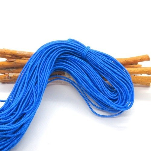 5 m fil élastique bleu 1 mm