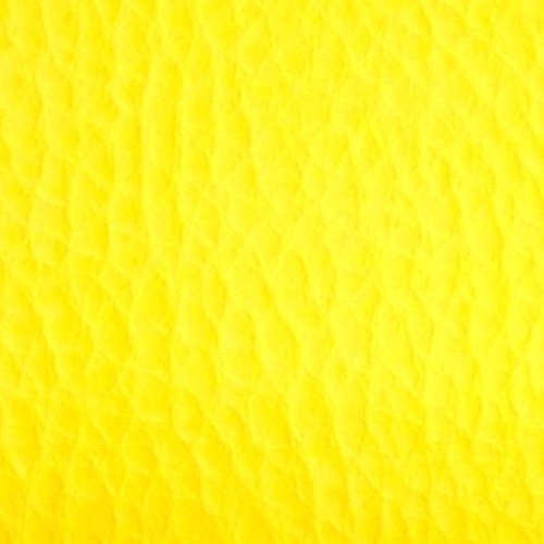 Feuille simili cuir jaune
