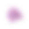 10 perles pierre angélite parme/violet 6 mm