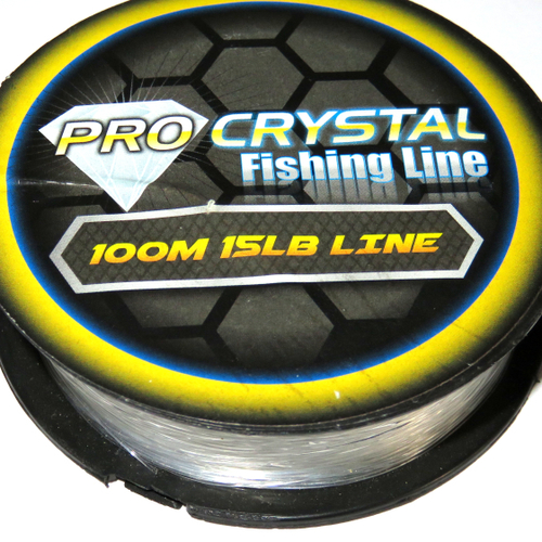 Fil de pêche pro crystal 0.18 mm