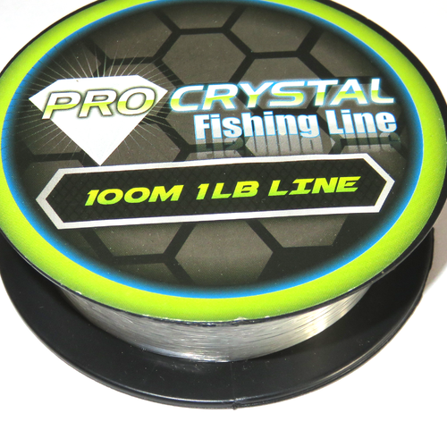 Fil de pêche pro crystal 0.10 mm