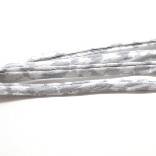 Cordon liberty glenjade gris perle 4 mm