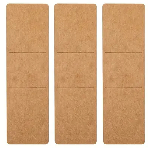 10 pochettes de marque-page en papier kraft