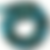 10 perles pierre apatite vert turquoise 6 mm