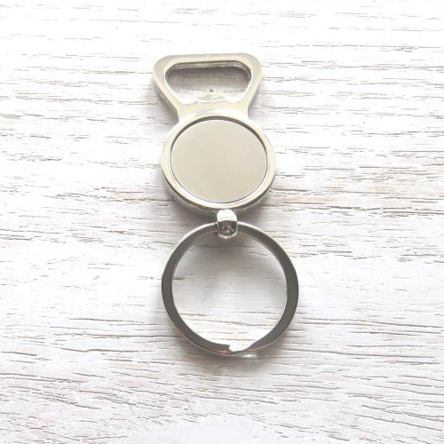 Décapsuleur porte-clés cabochon 25 mm