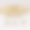 Perle ronde alphabet en bois 14 mm u