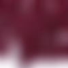 10 perles cristal à facettes rouge bordeaux 6 mm