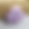Perle silicone éléphant violet clair