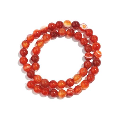 10 perles pierre agate 6 mm