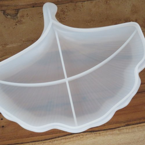 Moule silicone feuille de ginkgo