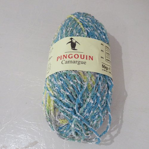 Pelote de laine pingouin coton