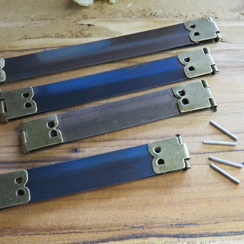 Lot 4 fermoirs clic clac flexibles porte monnaie