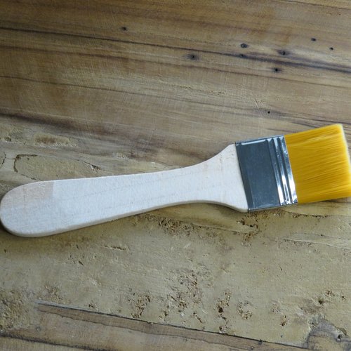 Lot 2 pinceaux bois 30 mm