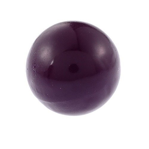 1 boule bola musical de grossesse - grelot mexicain - 12 mm - aubergine r850