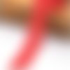 Jolie dentelle élastique - rouge - 22 mm - vendu au mètre