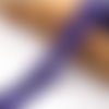 Jolie dentelle élastique - violet - 22 mm - vendu au mètre
