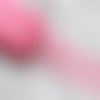 Dentelle fine fleur - 55 mm - rose foncé - vendu au mètre - d10