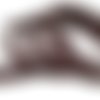 Ruban gros grain uni - marron - 10 mm - vendu au mètre